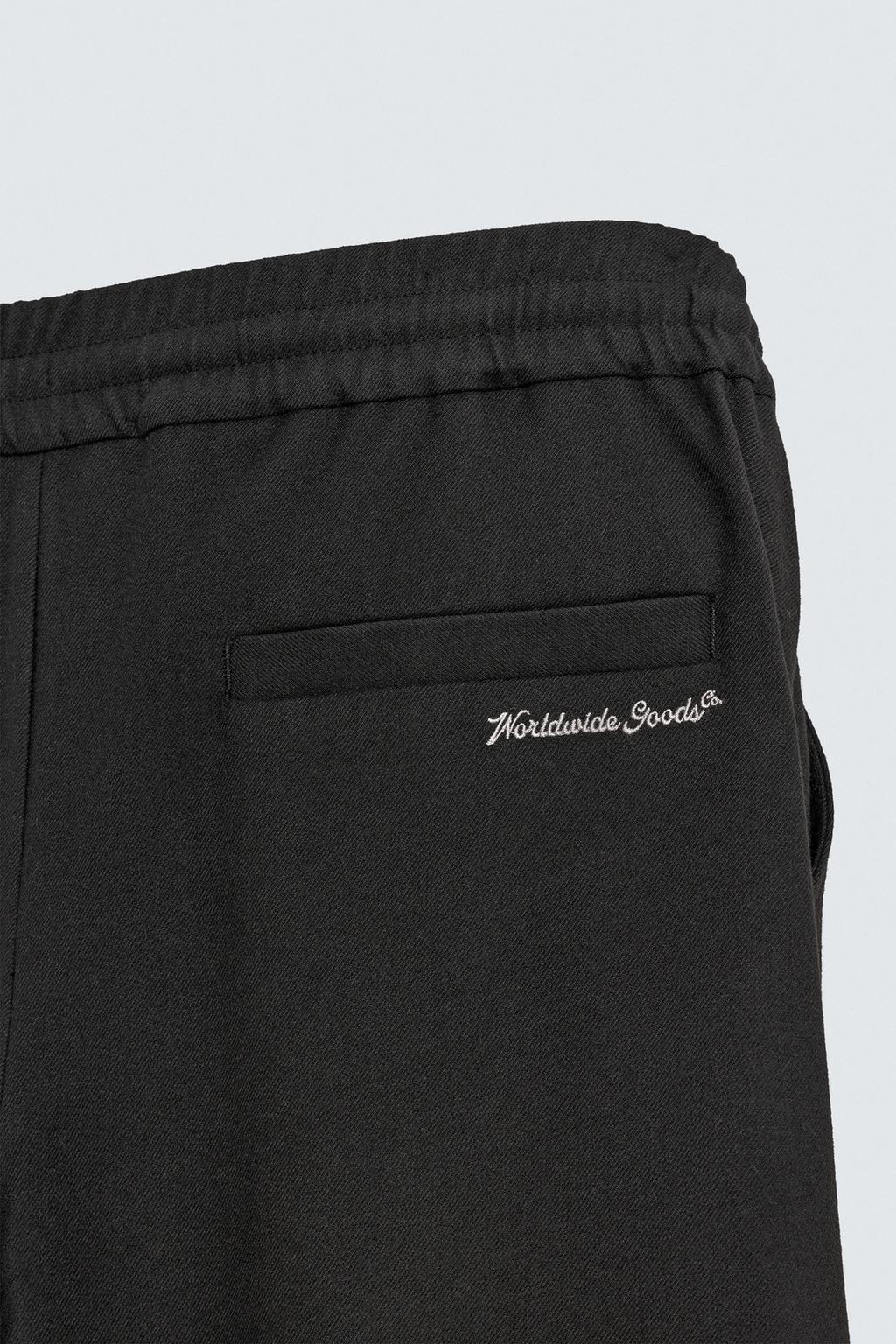 БРЮКИ RELAXED FIT С ТЕКСТУРОЙ