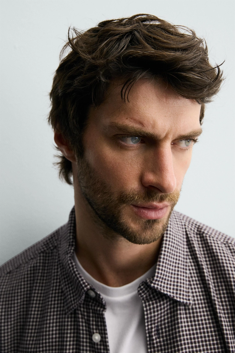 Рубашка клетчатая из фланели