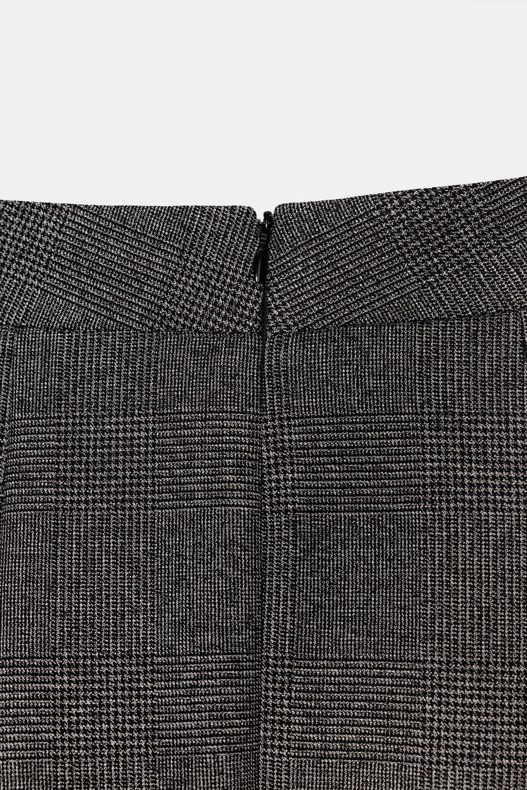 ЮБКА-НАКИДКА МИДИ «ГУСИНАЯ ЛАПКА»