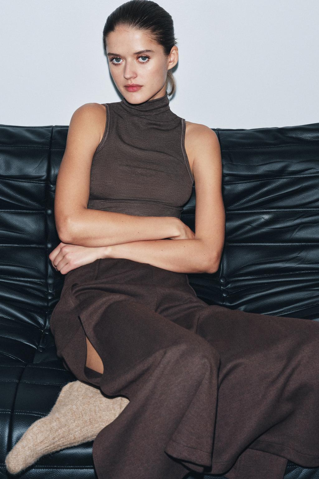 ЮБКА МИДИ АСИММЕТРИЧНОГО КРОЯ