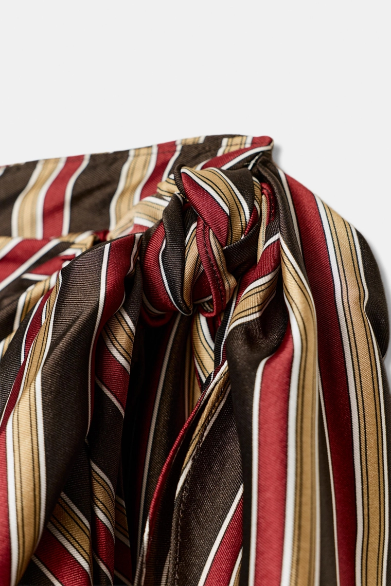 Юбка с полосатым оборотом коллекции zw