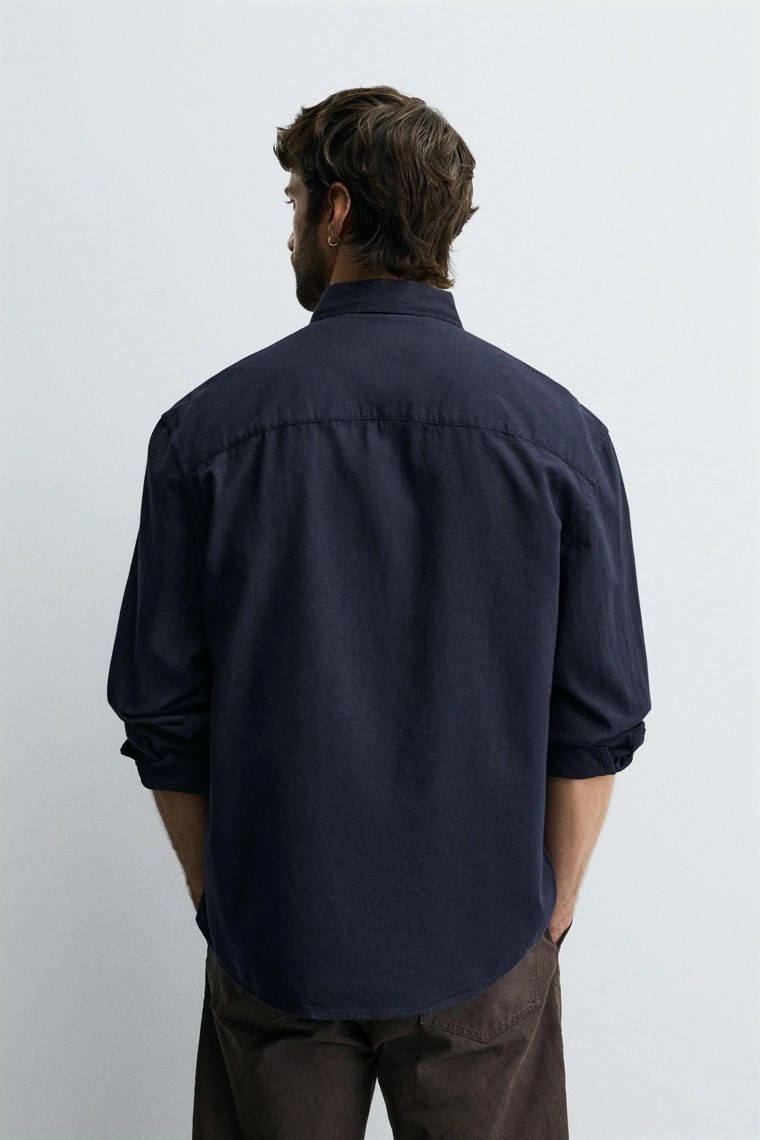 Рубашка клетчатая из фланели