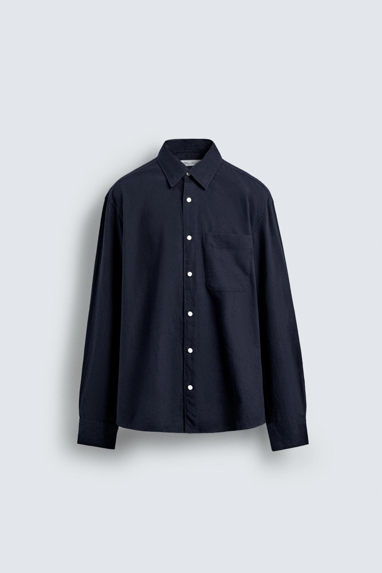 Рубашка клетчатая из фланели