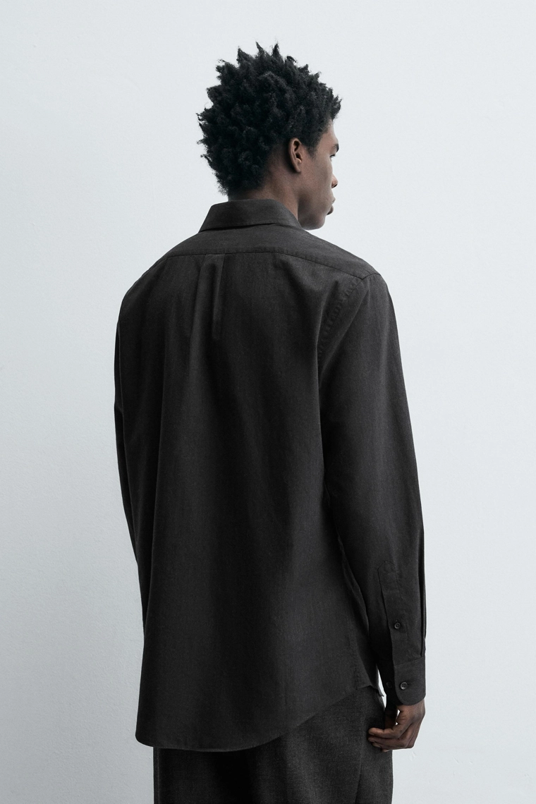 Лимитированная рубашка свободного кроя из хлопка