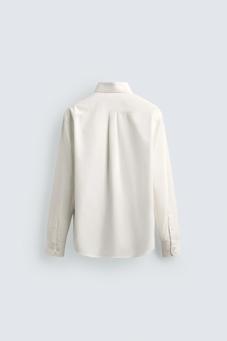 Лимитированная рубашка классического кроя с текстурой