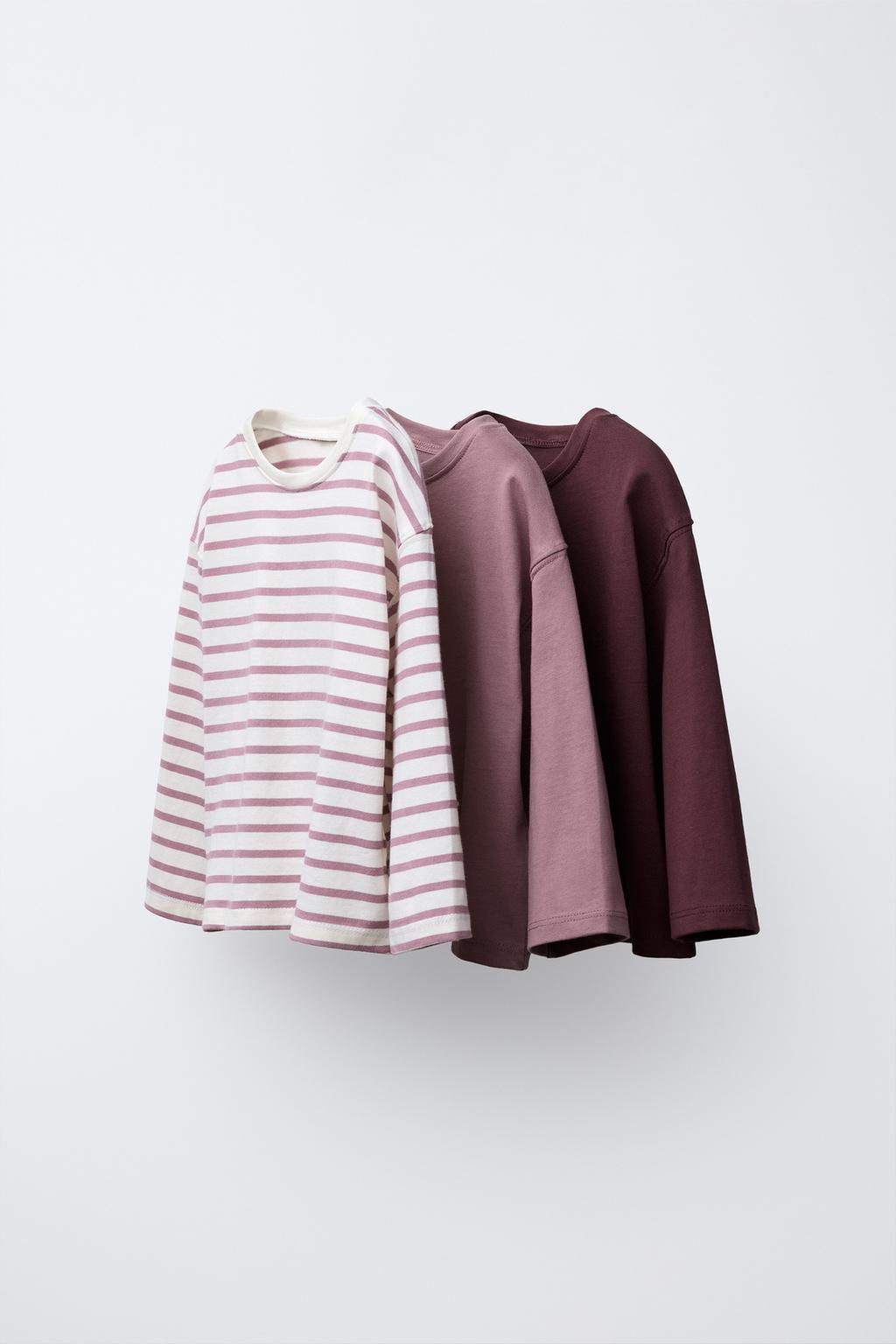 НАБОР ИЗ ТРЕХ ФУТБОЛОК С ПРИНТОМ