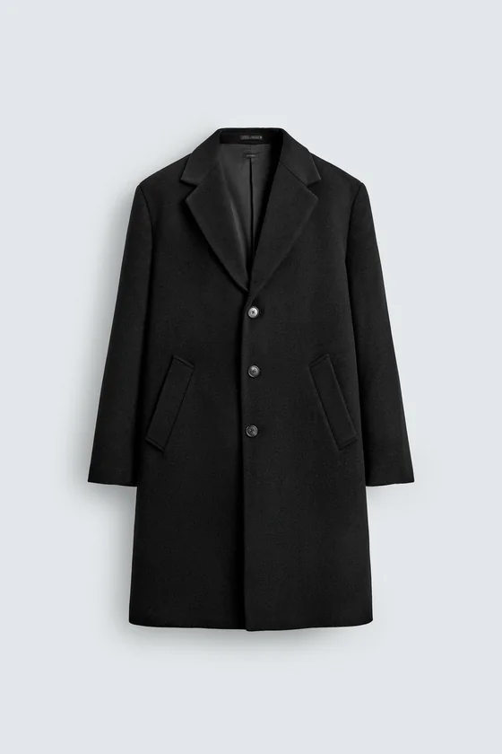 ПАЛЬТО REGULAR FIT ИЗ ШЕРСТИ