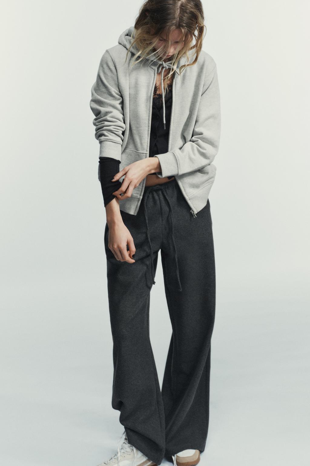 БРЮКИ ПАЛАЦЦО С ЗАВЯЗКАМИ