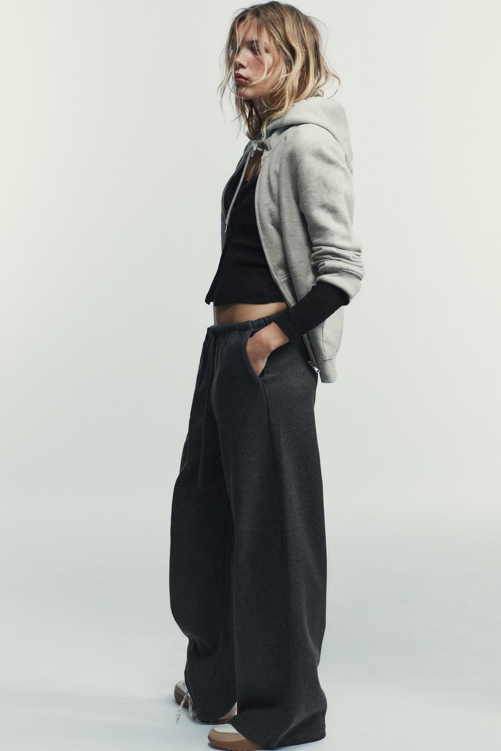 БРЮКИ ПАЛАЦЦО С ЗАВЯЗКАМИ