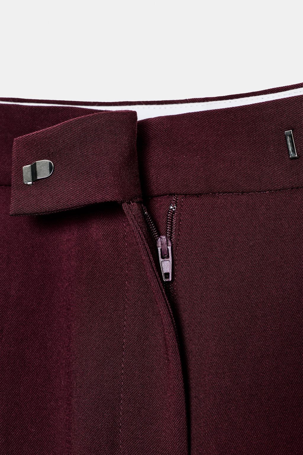 ШИРОКИЕ БРЮКИ С ВЫСОКОЙ ПОСАДКОЙ