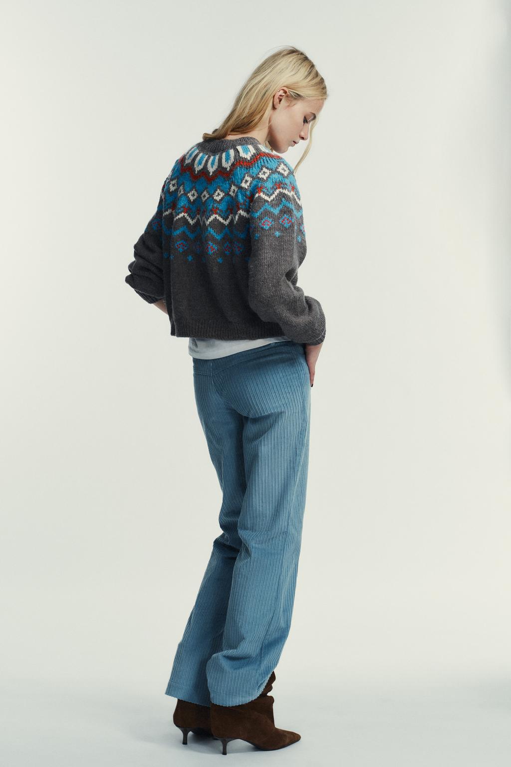 ЖАККАРДОВЫЙ СВИТЕР