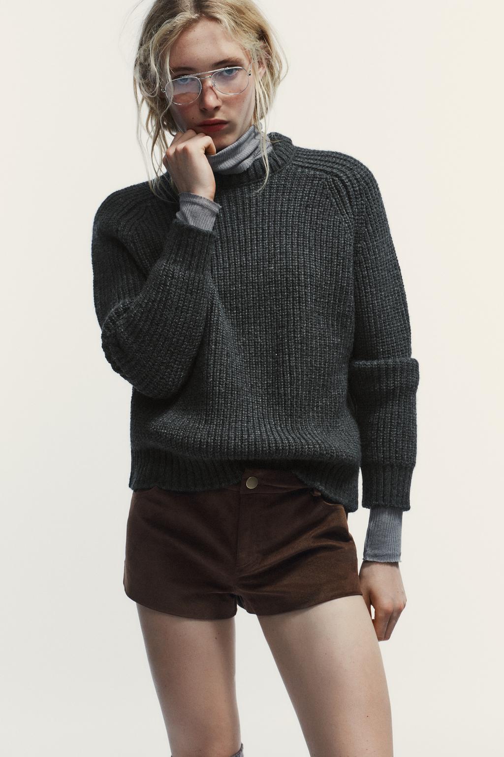 ВЯЗАНЫЙ СВИТЕР «ЖЕМЧУГ»