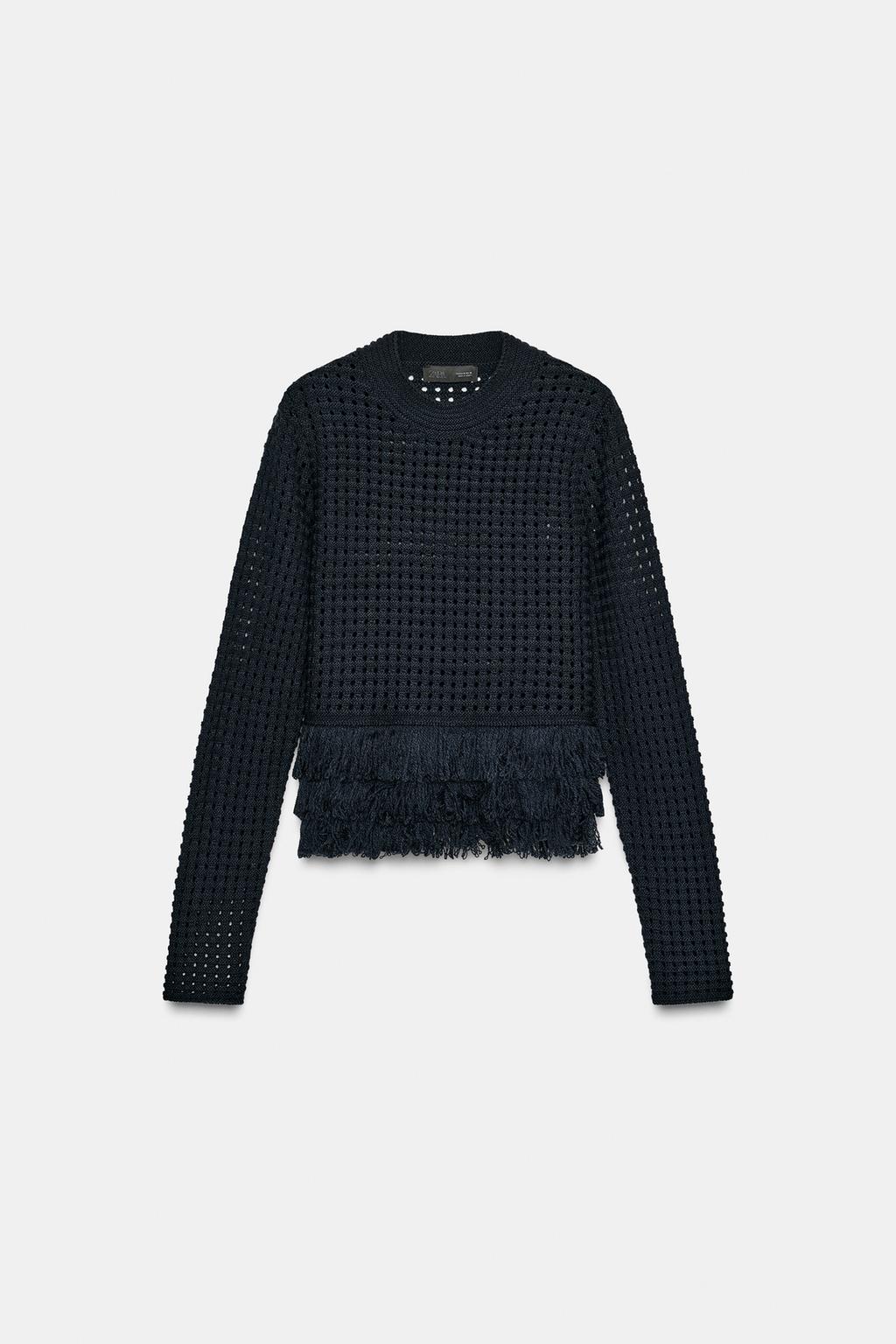 ДЖЕРСИ В КЛЕТКУ С БАХРОМОЙ