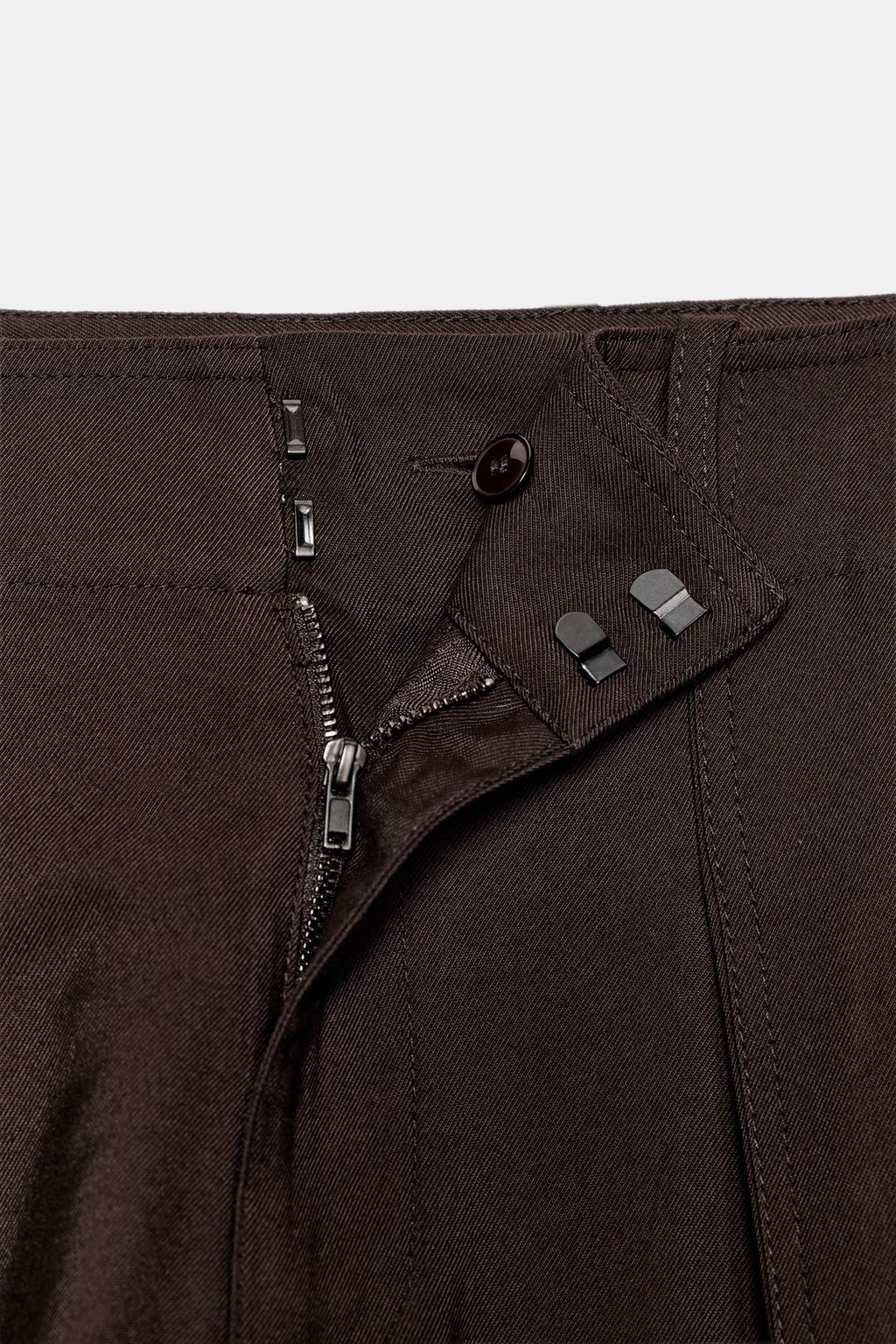 БРЮКИ-МОРКОВКИ С ПРЯЖКОЙ — ZW COLLECTION