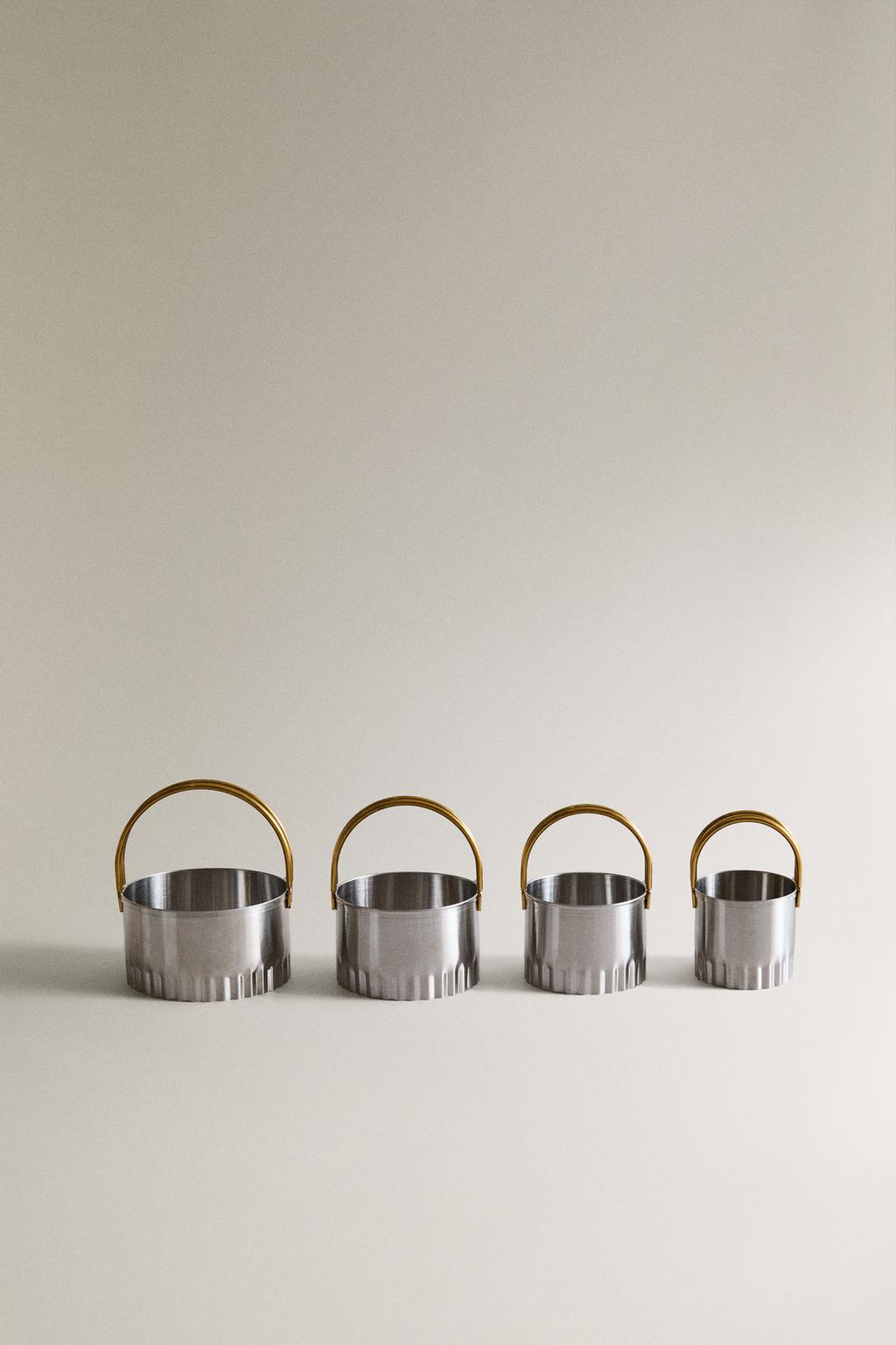 Набор рождественских форм для печенья (набор из 4 штук)