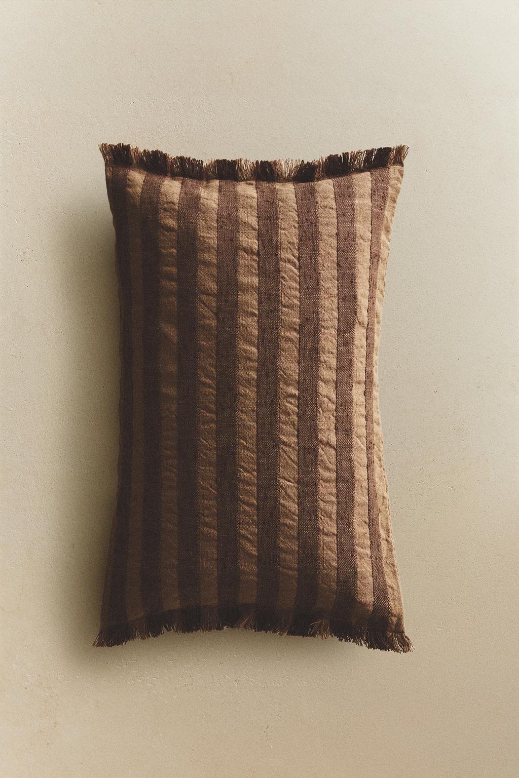 Наволочка в полоску