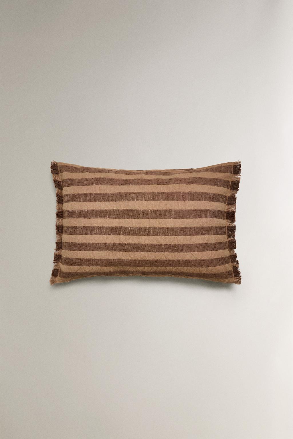 Наволочка в полоску