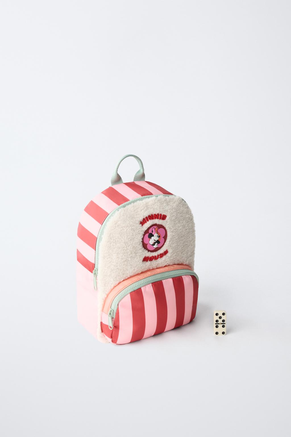 РЮКЗАК ИЗ ИСКУССТВЕННОЙ ОВЧИНЫ С ПРИНТОМ MINNIE MOUSE © DISNEY