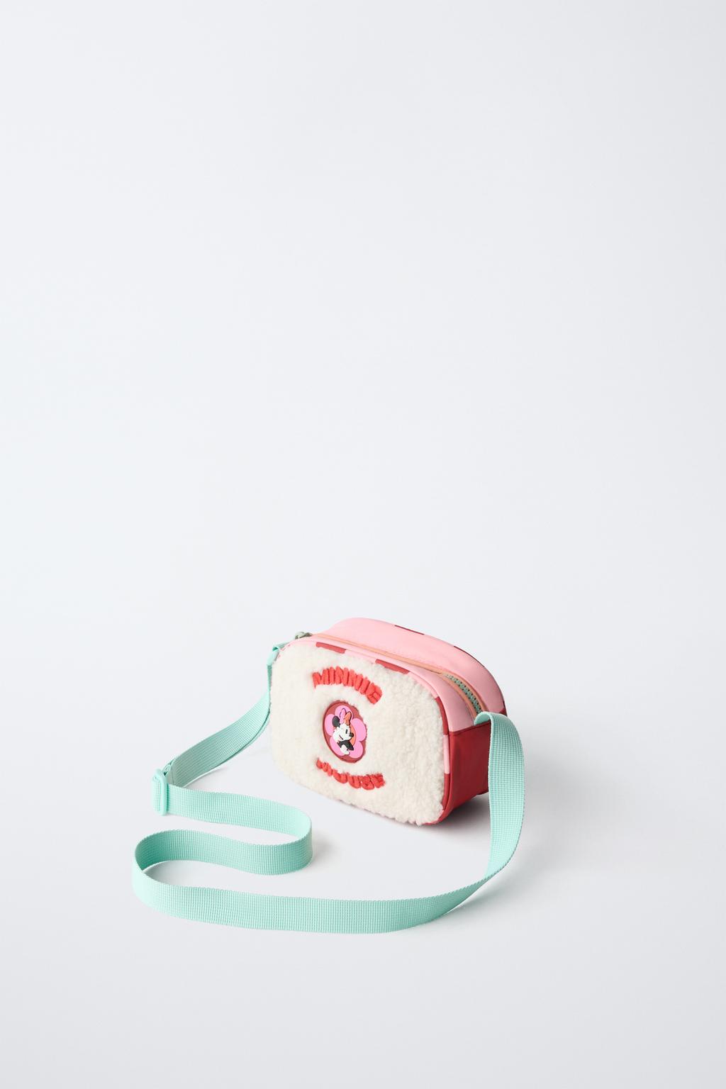 СУМКА ИЗ ИСКУССТВЕННОЙ ОВЧИНЫ MINNIE MOUSE © DISNEY