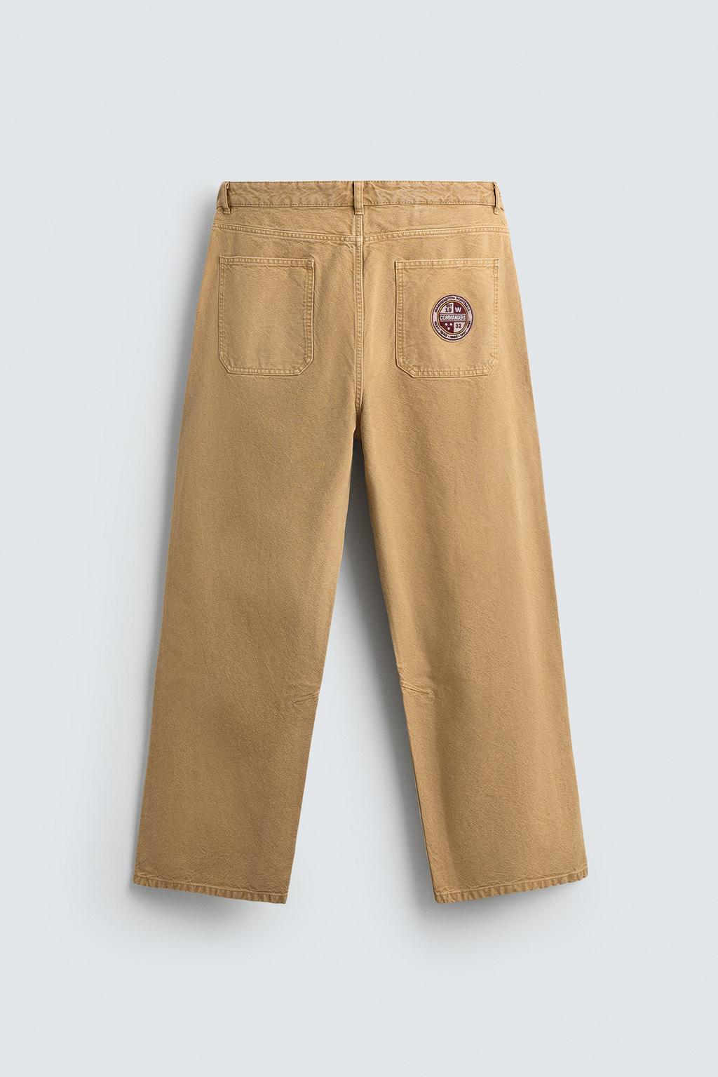 МЕШКОВАТЫЕ БРЮКИ С ВЫШИТОЙ НАШИВКОЙ NFL WASHINGTON COMMANDERS