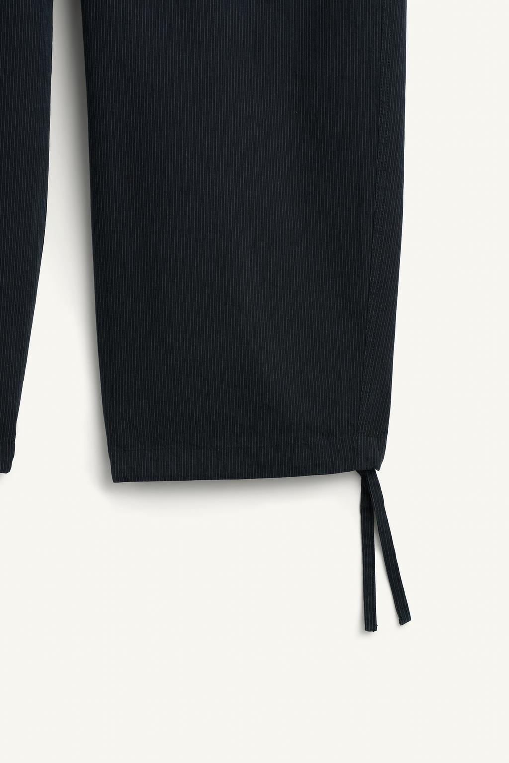 Брюки свободного кроя с карманами