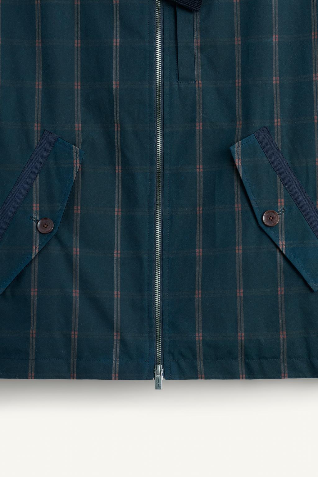 Куртка шорт с восковым покрытием