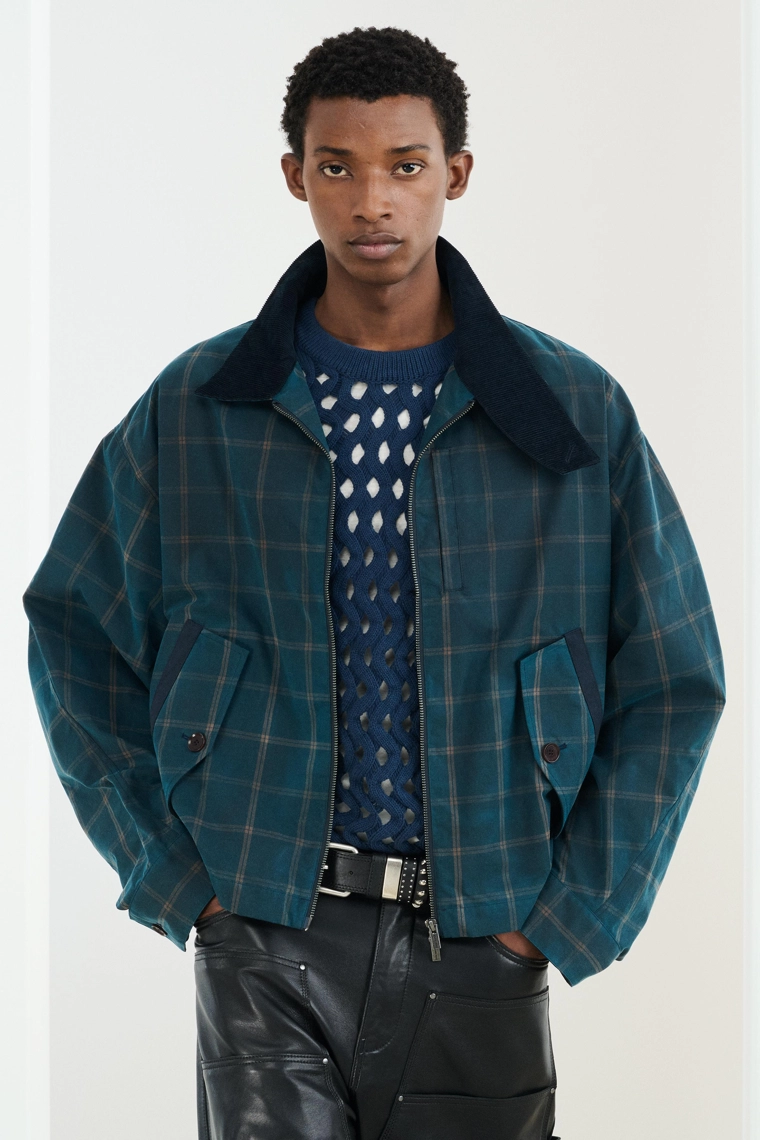 Куртка шорт с восковым покрытием