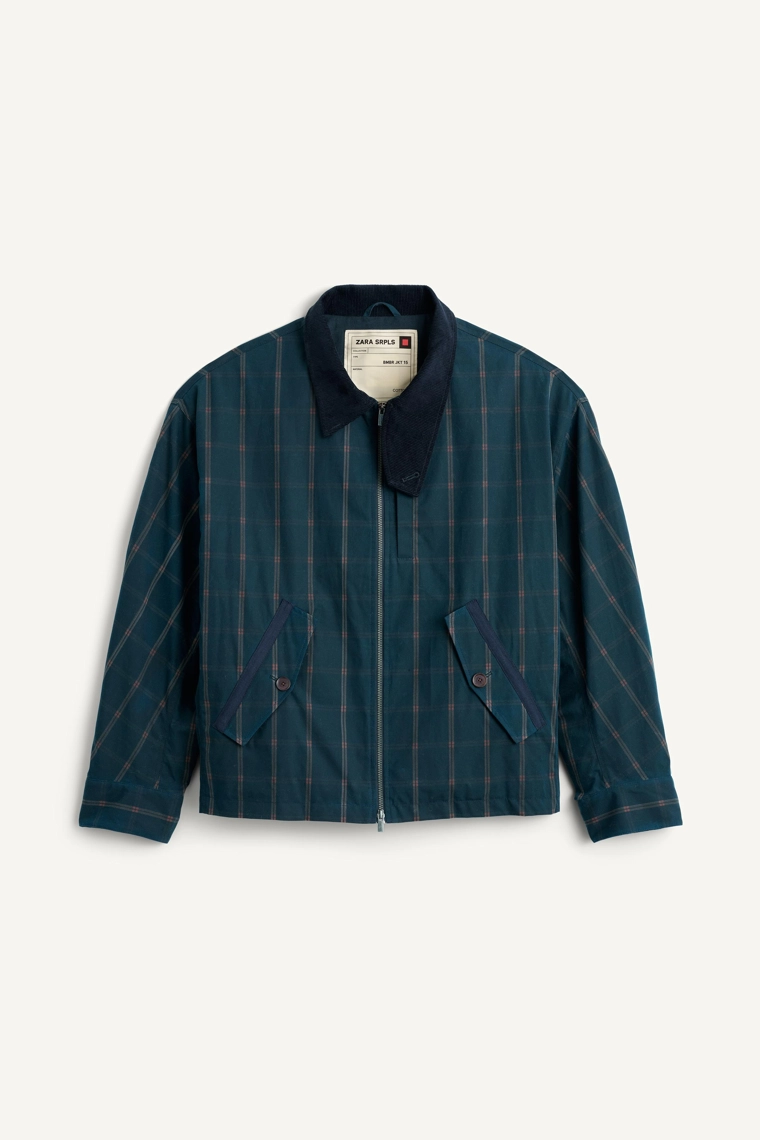 Куртка шорт с восковым покрытием