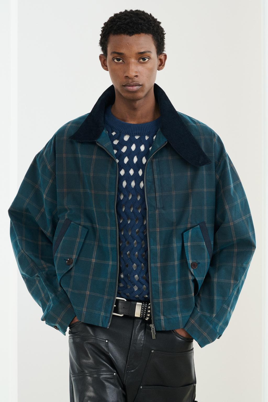 Куртка шорт с восковым покрытием