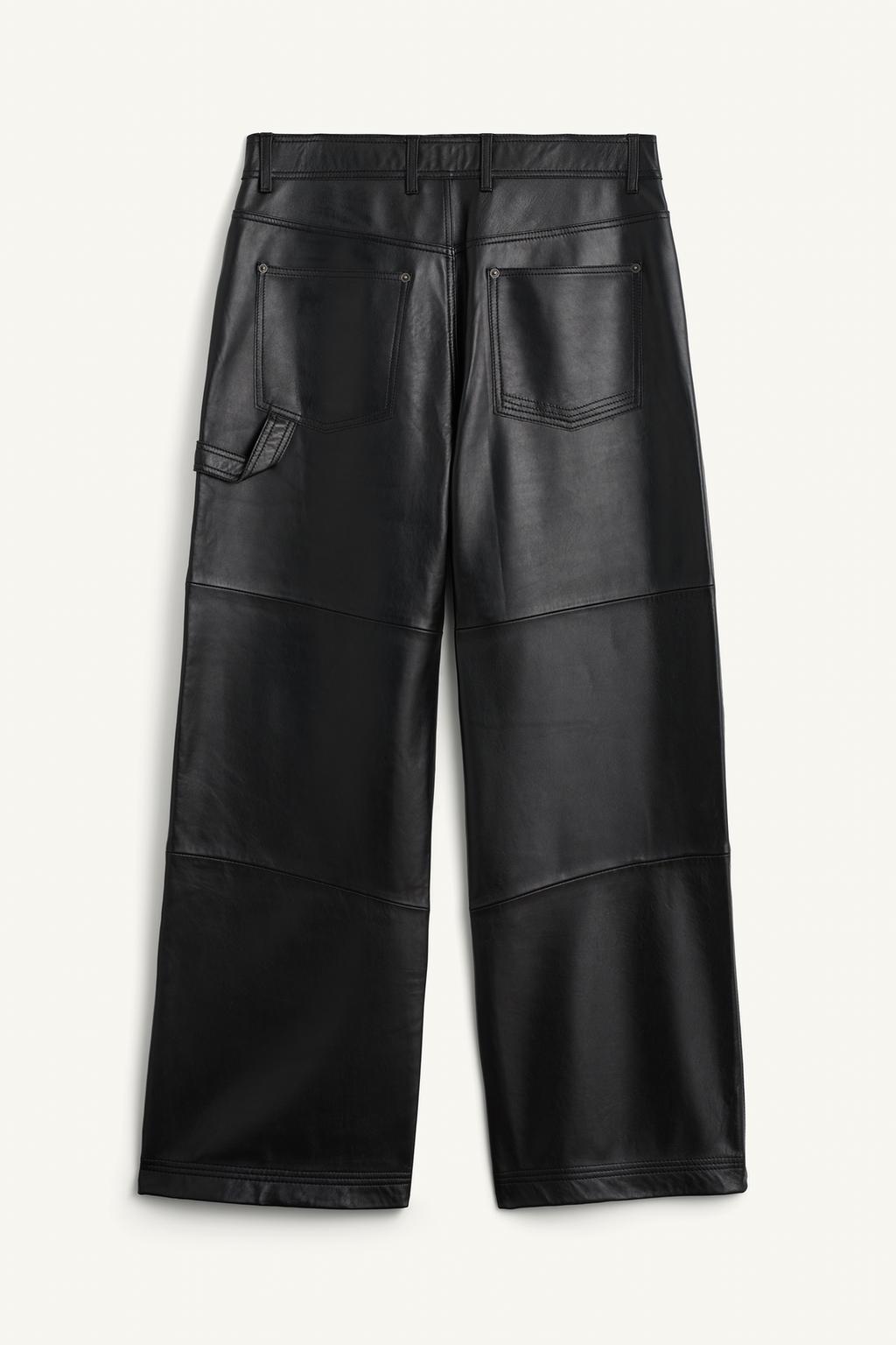 Кожаные брюки