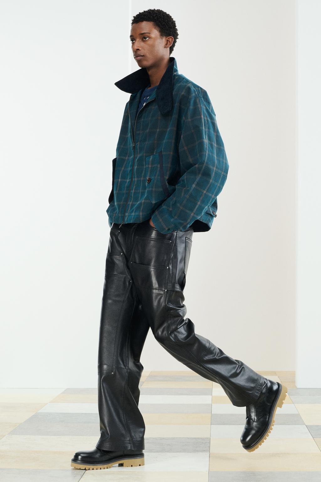 Кожаные брюки