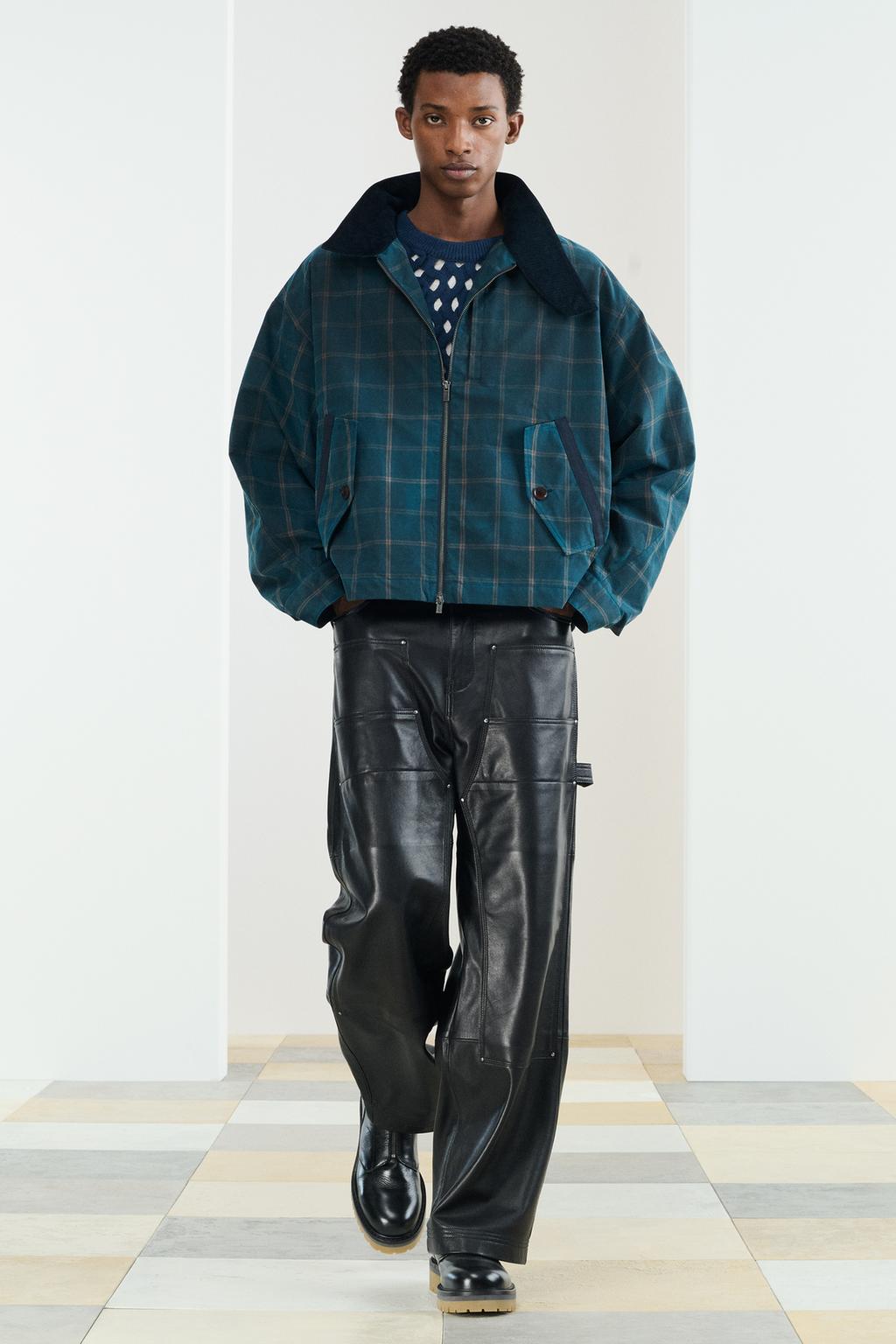 Кожаные брюки