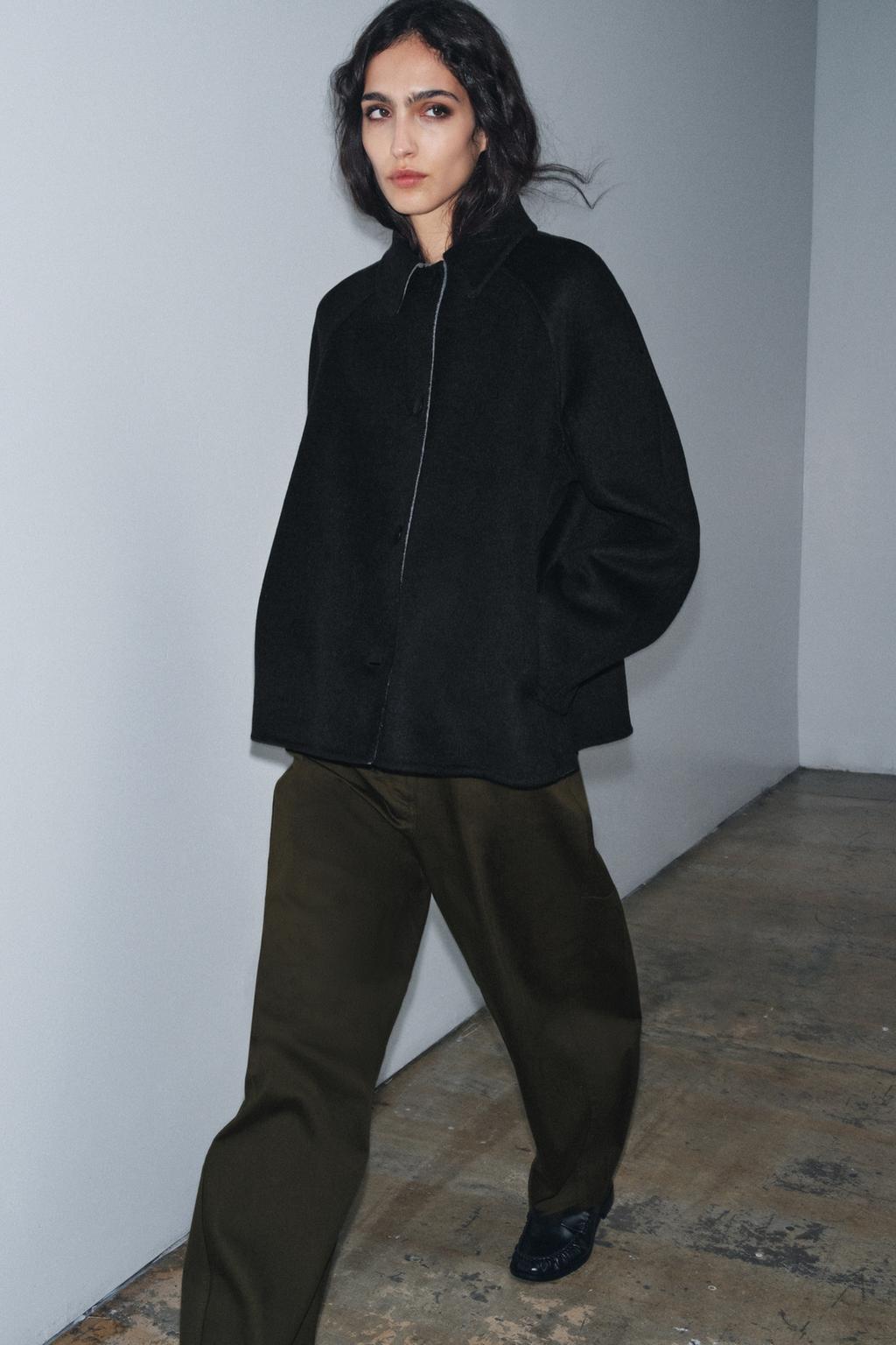 КУРТКА ИЗ СМЕСОВОЙ ШЕРСТИ — ZW COLLECTION