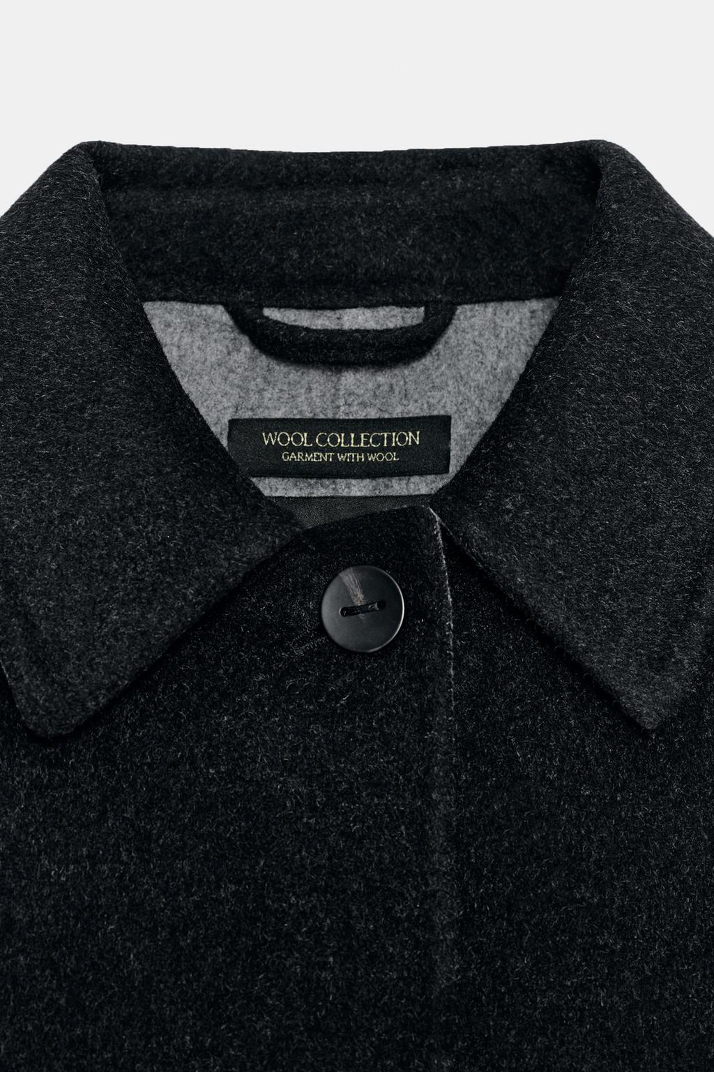 КУРТКА ИЗ СМЕСОВОЙ ШЕРСТИ — ZW COLLECTION