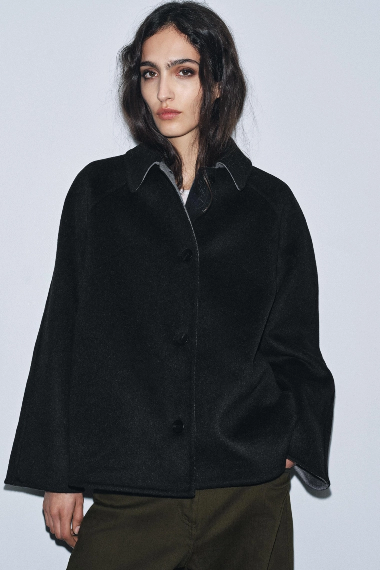 КУРТКА ИЗ СМЕСОВОЙ ШЕРСТИ — ZW COLLECTION