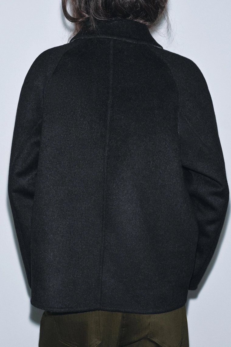 КУРТКА ИЗ СМЕСОВОЙ ШЕРСТИ — ZW COLLECTION