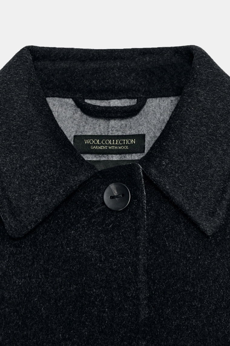 КУРТКА ИЗ СМЕСОВОЙ ШЕРСТИ — ZW COLLECTION