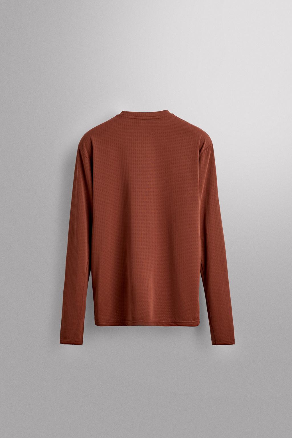 ФУТБОЛКА ДЛЯ БЕГА С ДЛИННЫМ РУКАВОМ