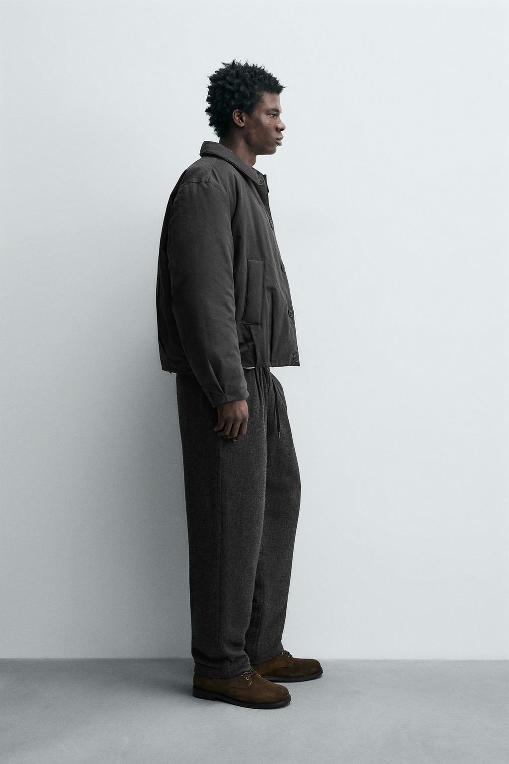 УКОРОЧЕННАЯ СТЕГАНАЯ КУРТКА