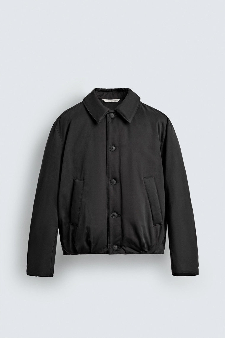 УКОРОЧЕННАЯ СТЕГАНАЯ КУРТКА