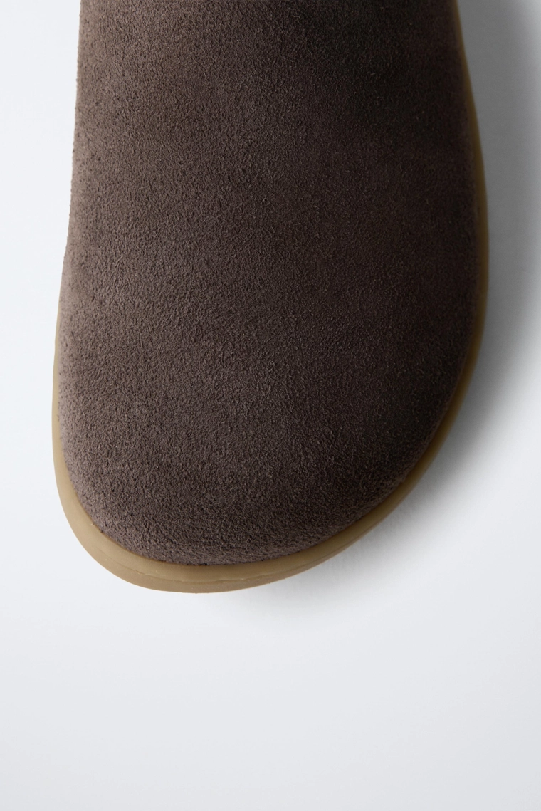 КОЖАНЫЕ БОТИНКИ BAREFOOT