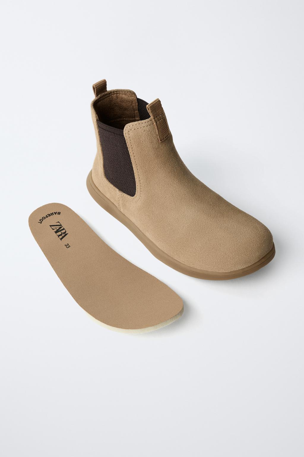 КОЖАНЫЕ БОТИНКИ BAREFOOT