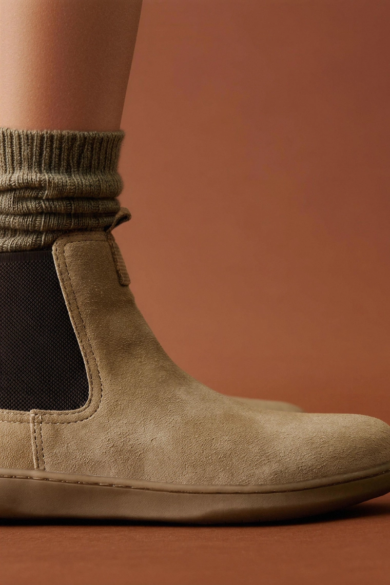 КОЖАНЫЕ БОТИНКИ BAREFOOT