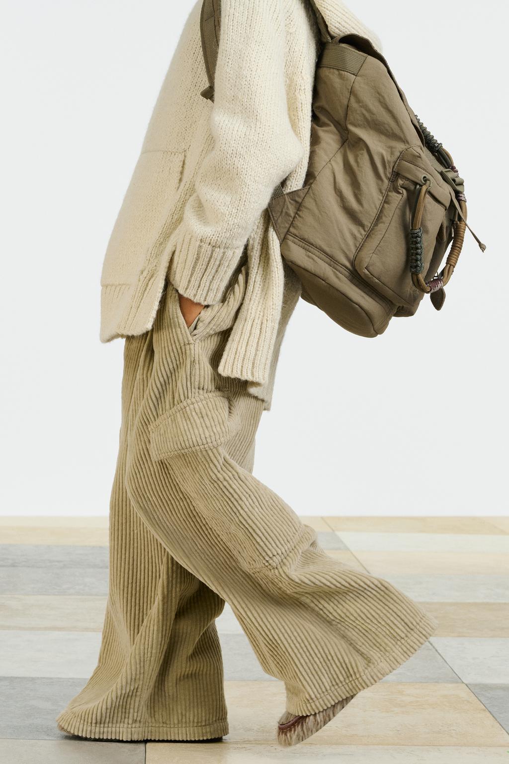 Брюки карго из вельвета 15