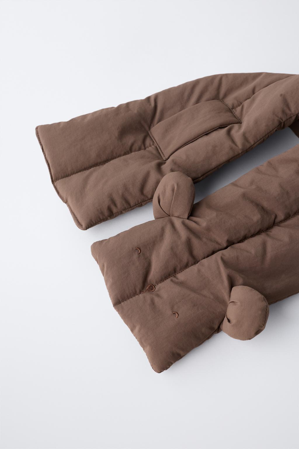 ШАРФ ИЗ НЕЙЛОНА С УШКАМИ