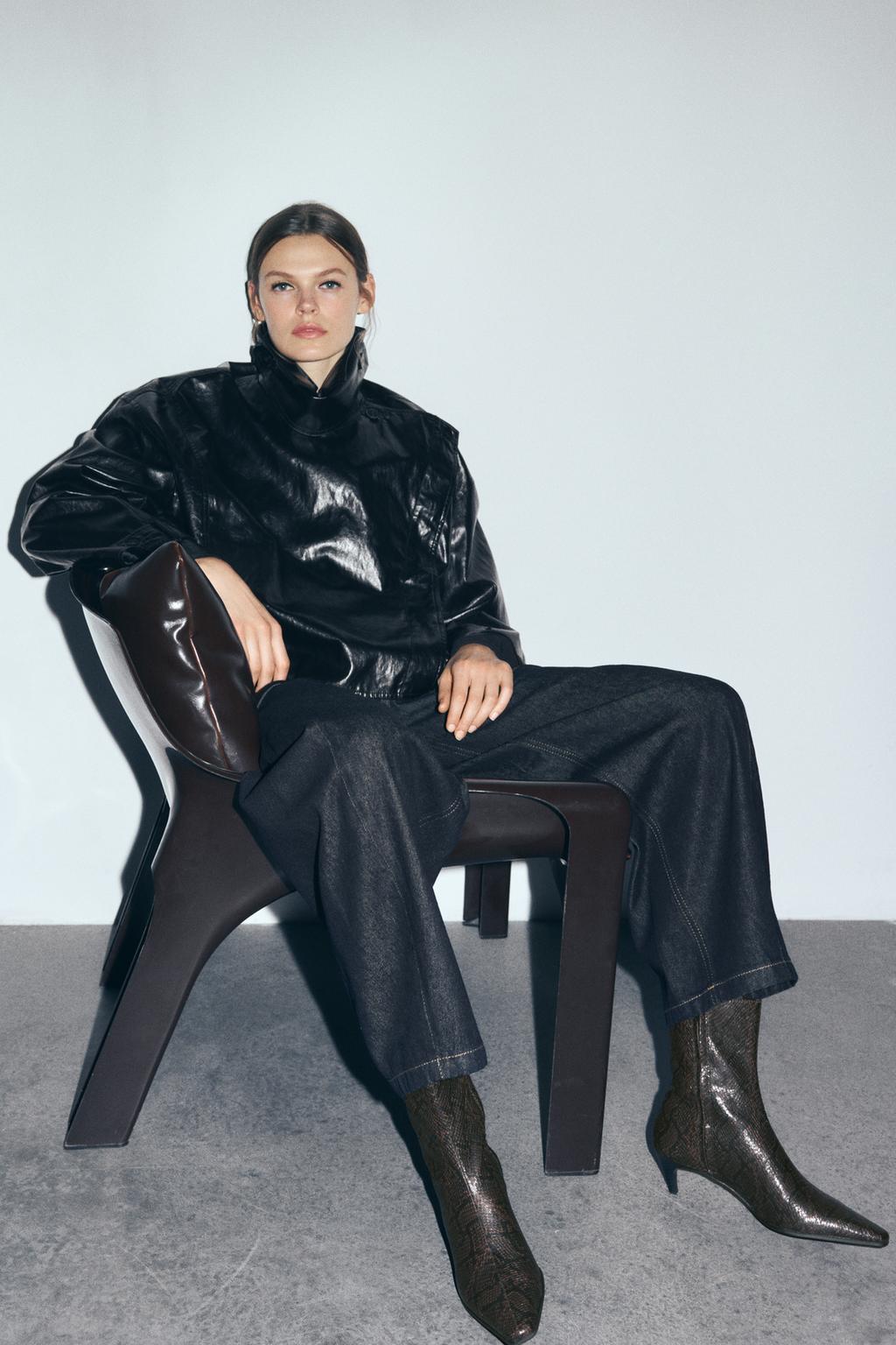 БОТИЛЬОНЫ НА КАБЛУКЕ С ПРИНТОМ