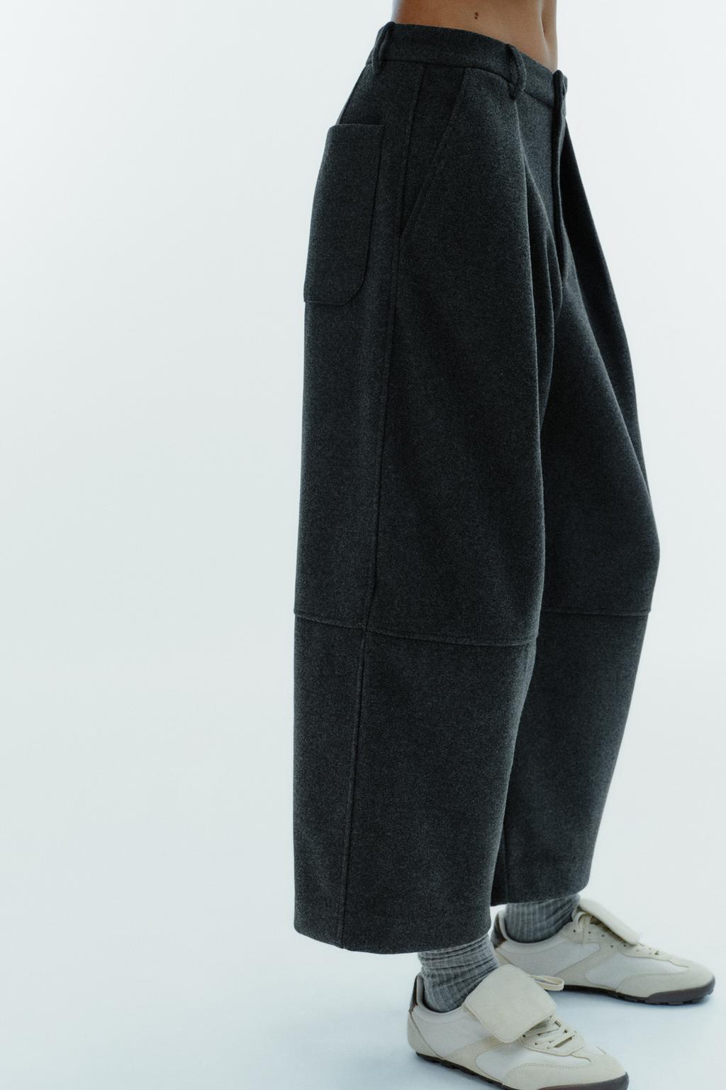 БРЮКИ BALLOON СО СКЛАДКАМИ