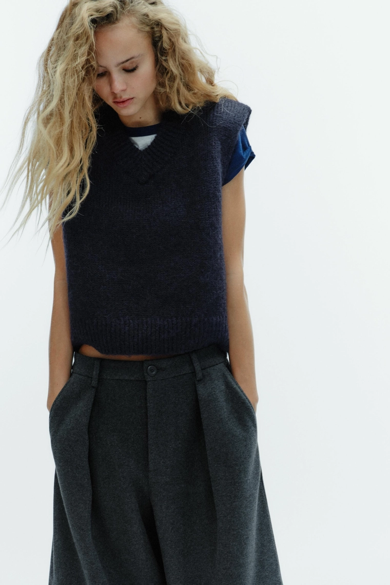 БРЮКИ BALLOON СО СКЛАДКАМИ