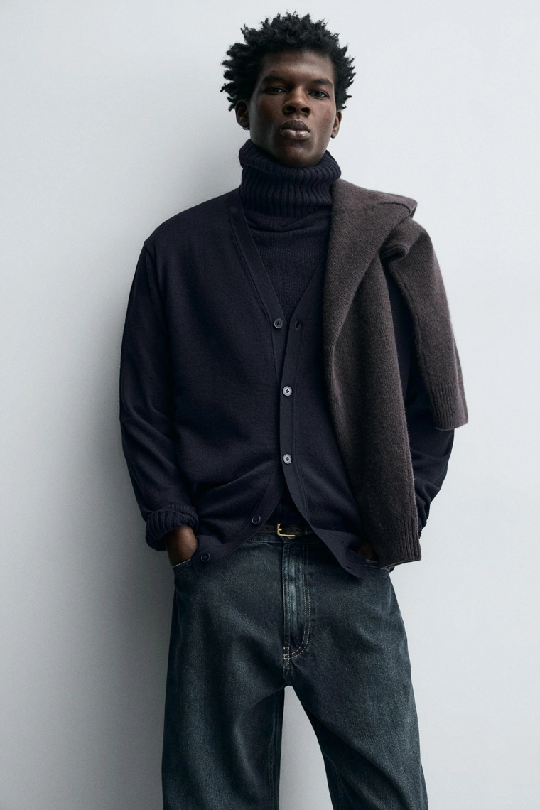 КАРДИГАН 100% ШЕРСТЬ