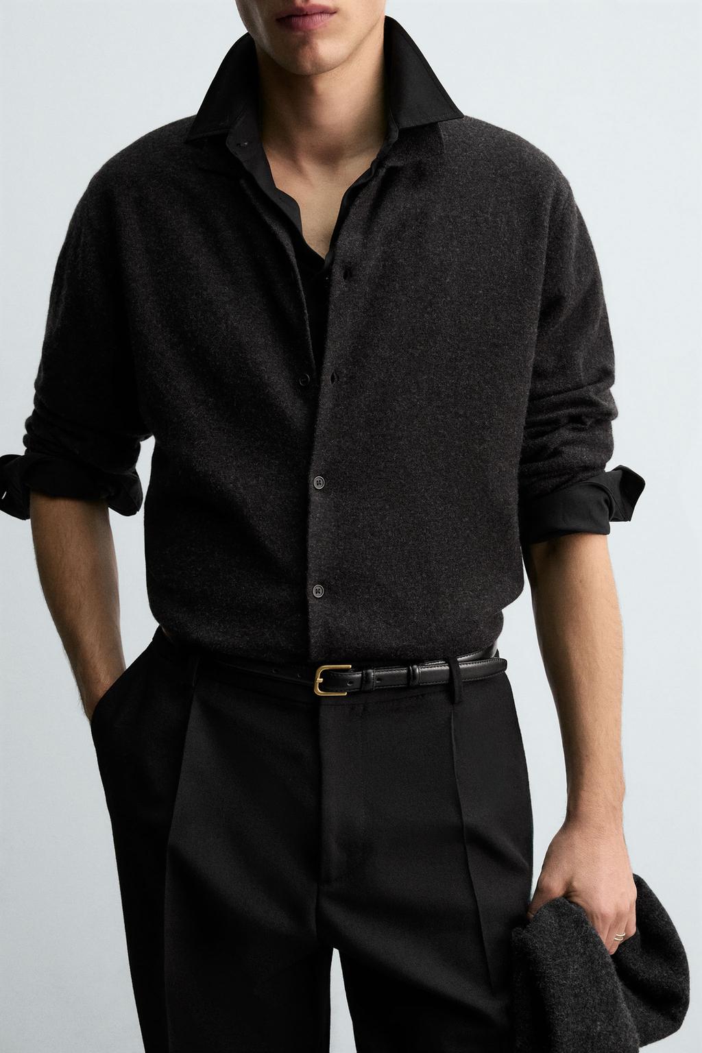 КАРДИГАН ИЗ 100% ШЕРСТИ